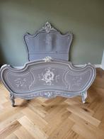 Frans bed+kast vintage, 19e eeuws in Provence kleuren, Antiek en Kunst, Antiek | Meubels | Bedden, Ophalen