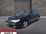 Saab 9-5 Estate 2.0t nieuwe apk (bj 2001, automaat), Zwart, 4 cilinders, 150 pk, Zwart