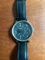 Twee horloges fossil arkitekt fs4244 en guy david, Overige merken, Staal, Ophalen of Verzenden, Leer
