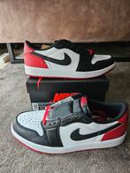 Air Jordan 1 Low OG 'Black toe' | Maat 44.5 (Retail), Nieuw, Ophalen of Verzenden, Sneakers of Gympen, Nike