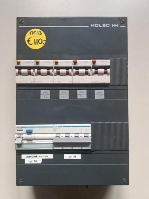 groepenkasten, meterkast, elektra kast, automaten, hager, ab, Doe-het-zelf en Verbouw, Elektra en Kabels, Gebruikt, Overige typen