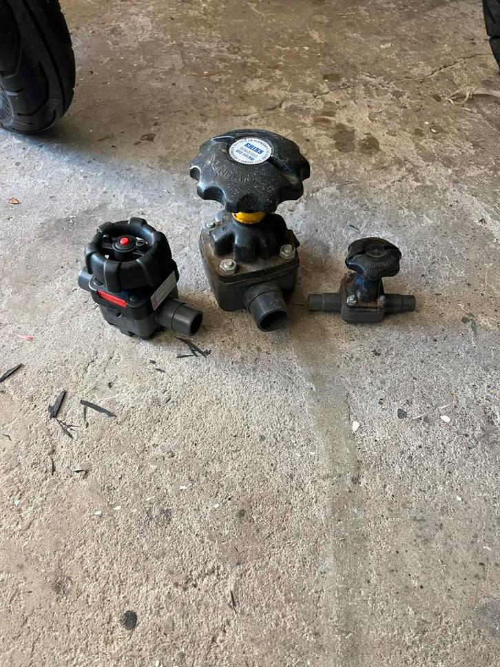 PVC Afsluiters - Diverse Maten, Tuin en Terras, Vijver-toebehoren, Gebruikt, Ophalen