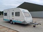 Eifelland 460 Holiday 5 pers met mover en nieuwe voortent., Dwarsbed, 4 tot 5 meter, Tot en met 5, Rondzit