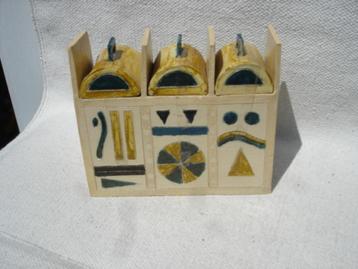 Vintage keramiek sierobject uit de jaren 80/ 90 beschikbaar voor biedingen