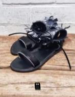 K.Jacques Saint Tropez - Leren sandalen maat 36 - Nieuw €279, K.Jacques Saint Tropez, Zwart, Nieuw, X