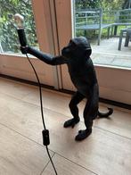 Seletti Monkey Lamp Staand Zwart, Ophalen, Led-lamp, Design, E27 (groot)