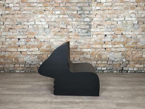 Bij TheReSales: Jan Snoeck Fox Stoel zwart, Huis en Inrichting, Fauteuils, Zo goed als nieuw, Kunststof, 50 tot 75 cm, 75 tot 100 cm