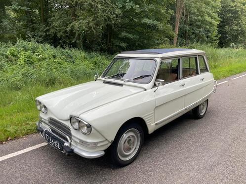 Citroën AMI 6 0.6 Break Club 1969 Wit, Auto's, Citroën, Particulier, Benzine, Stationwagon, Handgeschakeld, Origineel Nederlands