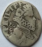 Napels zilveren carlino 1612, Ophalen of Verzenden, Italië, Losse munt, Zilver