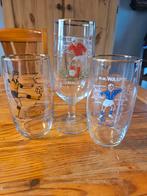 Voetbal Glazen Benfica, Waspik & Chaam, Ophalen, Gebruikt, Bierglas