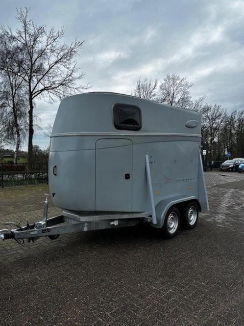 Stema Paardentrailer Extra hoog en lang (2 paarden), Auto diversen, Aanhangers en Bagagewagens, Gebruikt, Ophalen