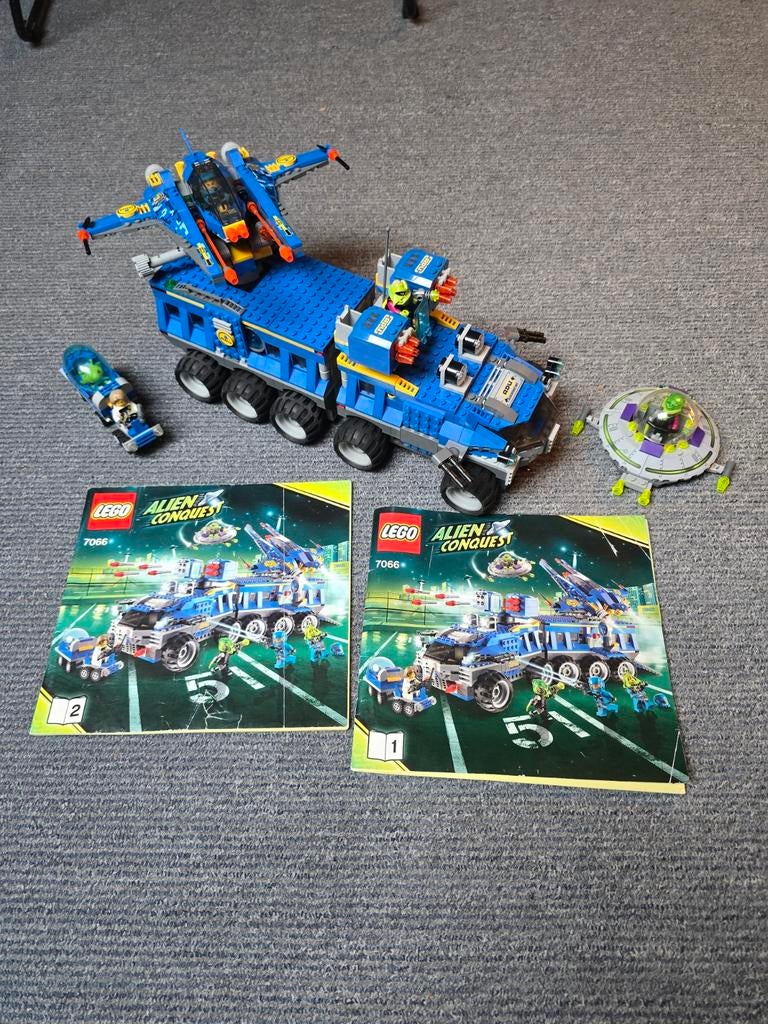 LEGO Alien Conquest Verdedigingshoofdkwartier 7066, Ophalen of Verzenden