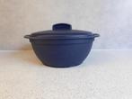 Tupperware Serveer Schaal 1,8 Ltr. Indigo, Huis en Inrichting, Keuken | Tupperware, Ophalen of Verzenden, Zo goed als nieuw, Blauw