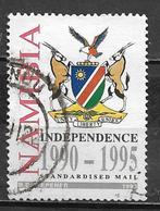 Namibie 1995 5jr Onafhankelijkheid Coat of Arms wapenschild, Overige landen, Verzenden, Gestempeld