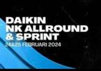 Daikin nk sprint en allround, Tickets en Kaartjes, Sport | Schaatsen, Februari, Twee personen