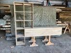 Eiken zwevende kast  op maat mogelijk  vanaf €2000.-, Huis en Inrichting, Kasten | Dressoirs, Ophalen, Nieuw, 25 tot 50 cm