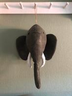 Toffe olifant voor op een kinderkamer, Ophalen, Zo goed als nieuw, Wanddecoratie