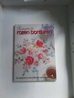 Romantische rozen borduren, Hobby en Vrije tijd, Borduren en Borduurmachines, Ophalen of Verzenden, Zo goed als nieuw, Handborduren