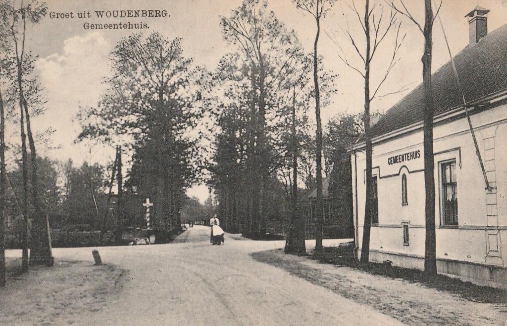 Woudenberg - 995 - twa : Gemeentehuis, Verzenden, Voor 1920, Utrecht