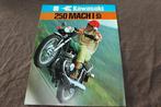 Kawasaki 250 Mach I model S1 motorfiets verkoop folder, Ophalen of Verzenden, Kawasaki
