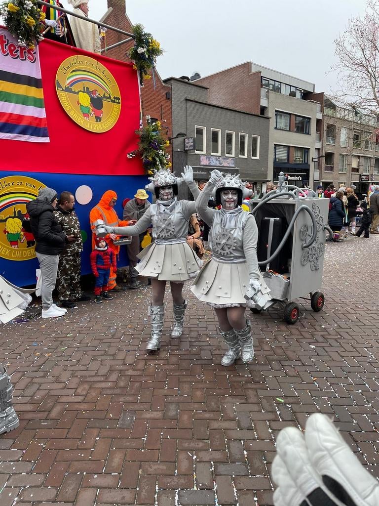 Outfit carnaval optocht, Ophalen, Zo goed als nieuw, Maat 46/48 (XL) of groter, Carnaval
