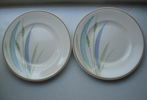 gebak- taartbordjes, Villeroy & Boch switch beach-house wind, Huis en Inrichting, Keuken | Servies, Gebruikt, Bord(en), Porselein