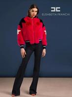 ELISABETTA FRANCHI Roze fake fur ster jas Maat IT 40 - EU 34, Kleding | Dames, Jassen | Winter, Elisabetta Franchi, Ophalen of Verzenden