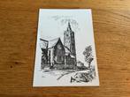 C1514) Asperen kerk illustrator PAoon !?, Verzamelen, Ansichtkaarten | Nederland, Ophalen of Verzenden