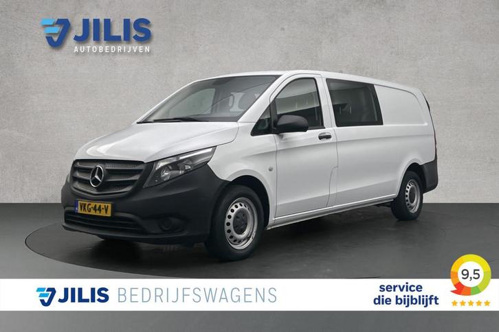 Mercedes-Benz Vito 116 CDI Extra Lang DC | Trekhaak | Cruise, Auto's, Bestelauto's, Bedrijf, Te koop, ABS, Airbags, Airconditioning
