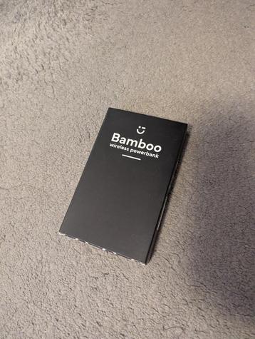 Bamboo Wireless Powerbank 8000mAh (Nieuw) beschikbaar voor biedingen