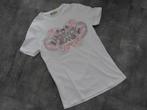 Versace Jeans T-Shirt maat S, Verzenden, Wit, Zo goed als nieuw, Maat 46 (S) of kleiner