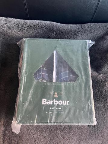 Barbour Young Scuff Slippers Malbec Tartan Maat 44/45 Nieuw beschikbaar voor biedingen