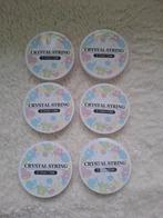 diverse kralen, bedels en 6 rollen draad., Ophalen of Verzenden, Zo goed als nieuw, Draad