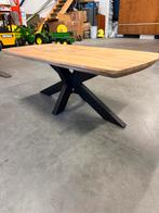 Outlet koopje salon tafel mango hout deens ovaal nieuw, Huis en Inrichting, Tafels | Salontafels, Ophalen, Nieuw, 50 tot 100 cm