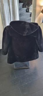 Zwart bonte winterjas mango mt s, Ophalen of Verzenden, Zo goed als nieuw, Maat 38/40 (M), Zwart