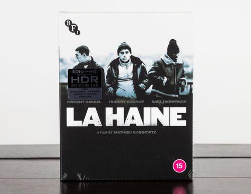 La Haine 4K UHD + Blu-Ray Box Set (UK Import) BFI, Cd's en Dvd's, Blu-ray, Nieuw in verpakking, Drama, Boxset, Ophalen of Verzenden