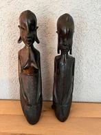 Originele afrikaanse beelden (ebbenhout), Antiek en Kunst, Ophalen of Verzenden