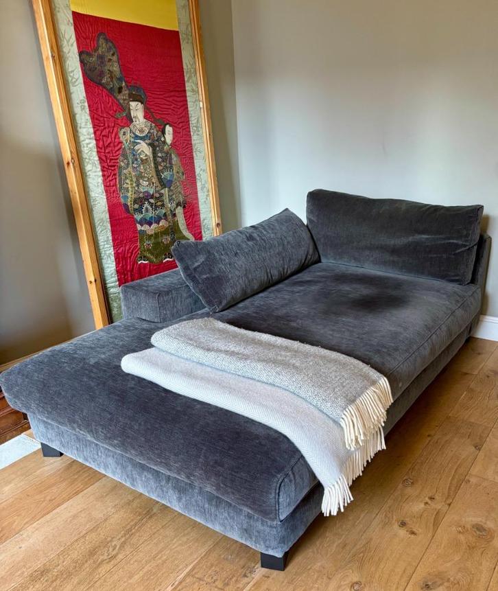 Stijlvol daybed Morph Design muisgrijs, Huis en Inrichting, Banken | Sofa's en Chaises Longues, Gebruikt, Driepersoons, 200 tot 250 cm