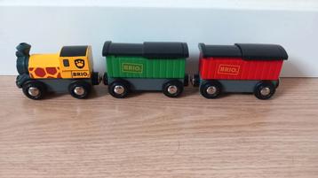 BRIO trein met Safari Dieren - 33722 - Treinbaanonderdeel beschikbaar voor biedingen