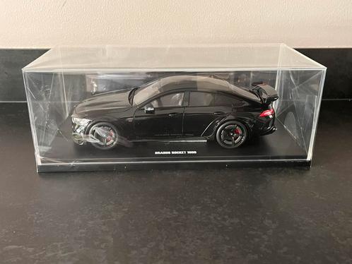 GT Spirit 1:18 Mercedes BRABUS ROCKET 1000 Zwart excl. Azië, Hobby en Vrije tijd, Modelauto's | 1:18, Nieuw, Auto, Overige merken