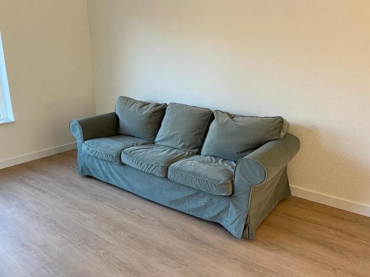IKEA 3-zits bank Ektorp, Huis en Inrichting, Banken | Bankstellen, Gebruikt, Rechte bank, Driepersoons, 200 tot 250 cm, 75 tot 100 cm