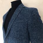 Carl Gross colbert - fresh blue mêlee - heren wolblend, Maat 52/54 (L), Carl Gross, Zo goed als nieuw, Verzenden