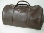 Lederen reistas, bruin, perfekte staat, Sieraden, Tassen en Uiterlijk, Tassen | Reistassen en Weekendtassen, 40 tot 60 cm, 30 cm of meer