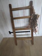 houten decoratie ladder, Ophalen, Zo goed als nieuw