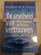 De Snelheid van Vertrouwen - Stephen M.R. Covey, Ophalen of Verzenden, Zo goed als nieuw, Stephen M.R. Covey