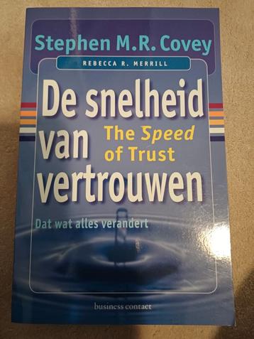 De Snelheid van Vertrouwen - Stephen M.R. Covey beschikbaar voor biedingen