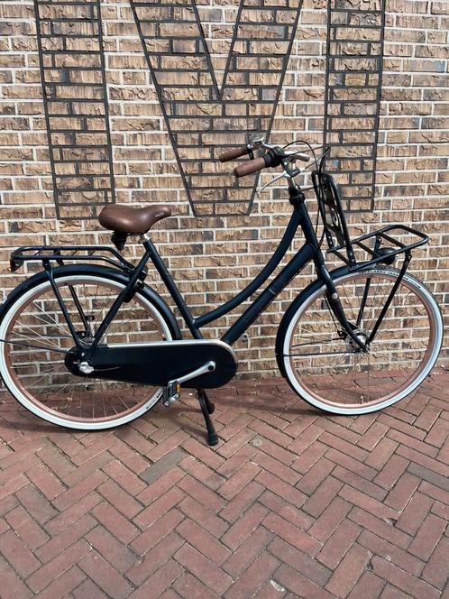 Cortina U4 transportfiets damesfiets 57cm Jeans blauw, Fietsen en Brommers, Fietsen | Dames | Damesfietsen, Gebruikt, Overige merken