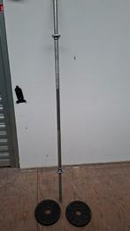 Fitness stang 1.80 mtr, Sport en Fitness, Fitnessmaterialen, Ophalen, Zo goed als nieuw, Halterstangen