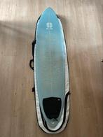 Blue (GSI) surfboard 6’10” - incl. FCS vinnen & boardbag, Watersport en Boten, Golfsurfen, Ophalen, Zo goed als nieuw, Shortboard