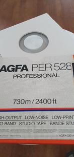 Lege pancake tape dozen met binnendoos 730m Audio tape used, Ophalen of Verzenden, Bandrecorder